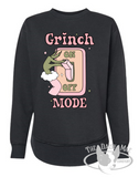 Womens Grinch Mode Sweatshirt