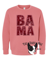 Faux Sequined Bama Kids Sweatshirt