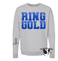 Ringgold GA Tigers Faux Sequined Sweatshirt