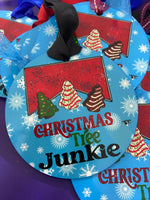 Christmas Cake Junkie Ornament