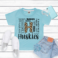 Husky Leopard T-Shirt