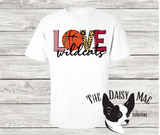 Love Wildcats Basketball T-Shirt