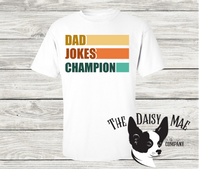 Dad Jokes Champion T-Shirt