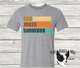 Dad Jokes Survivor T-Shirt