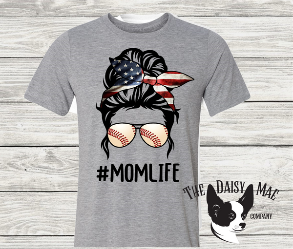 Mom Baseball Life T-Shirt