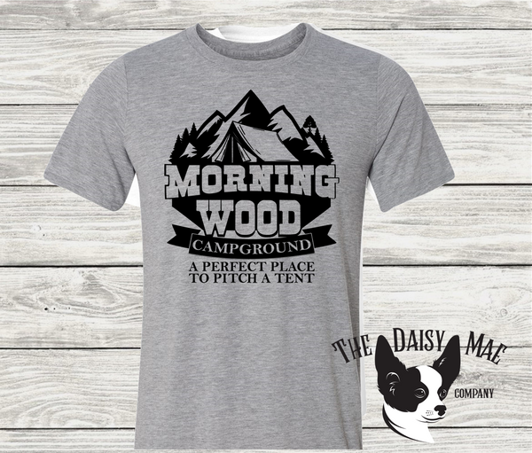 Morning Wood Camping T-Shirt