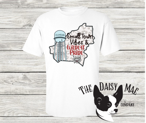 Wildcat Pride Small Town Vibe T-Shirt